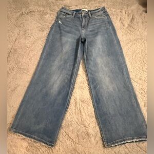 Classic Blue Wide Leg Jeans